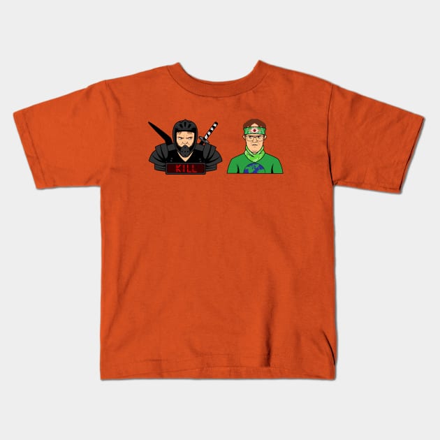 Recyclops Kids T-Shirt by Pinnuendo